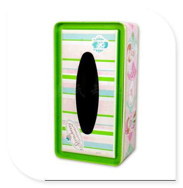 訂做精美紙巾鐵皮盒|正方形紙巾鐵盒包裝廠