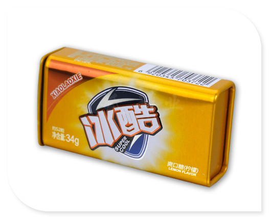 小號(hào)壓片糖果鐵罐子 小號(hào)壓片糖果鐵罐子側(cè)面圖