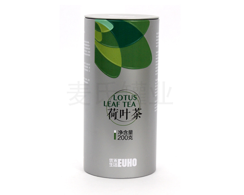 荷葉茶葉鐵罐