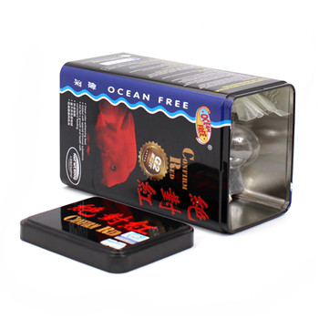 錦鯉健壯育成魚(yú)糧鐵盒子