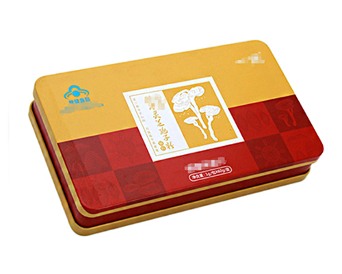 廠家直銷中藥靈芝粉鐵盒_中藥粉鐵盒包裝定制