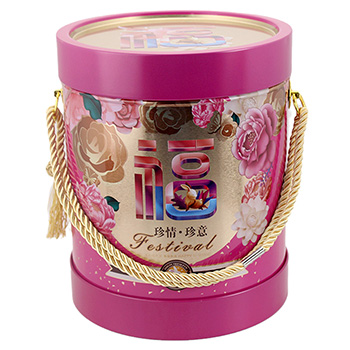 包裝月餅桶裝大鐵罐_圓形月餅食品鐵罐廠家